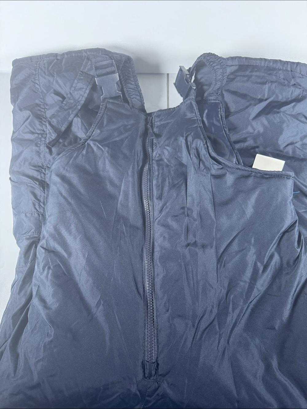 kids Rothschild Navy Ski Bib with Front Zip